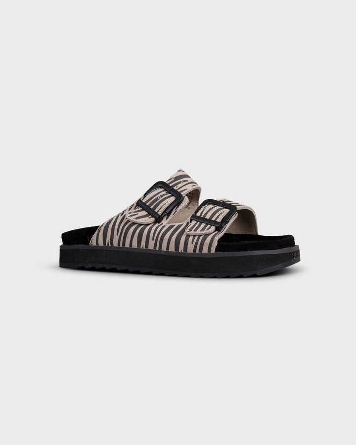 Nordic Sandal Buckle Zebra