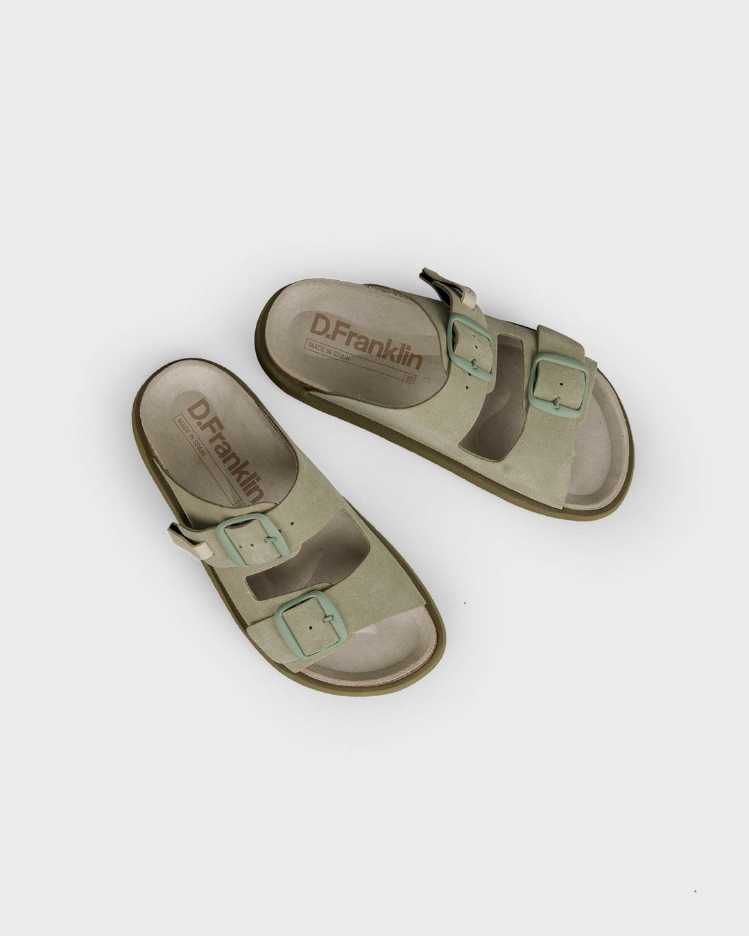 Vibe Sandals Buckle Khaki