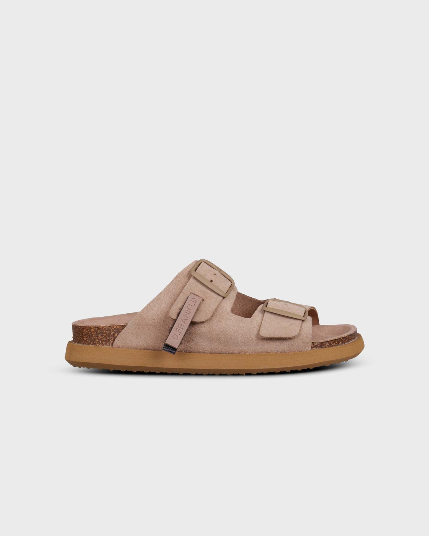 Vibe Sandals Buckle Taupe myMEID