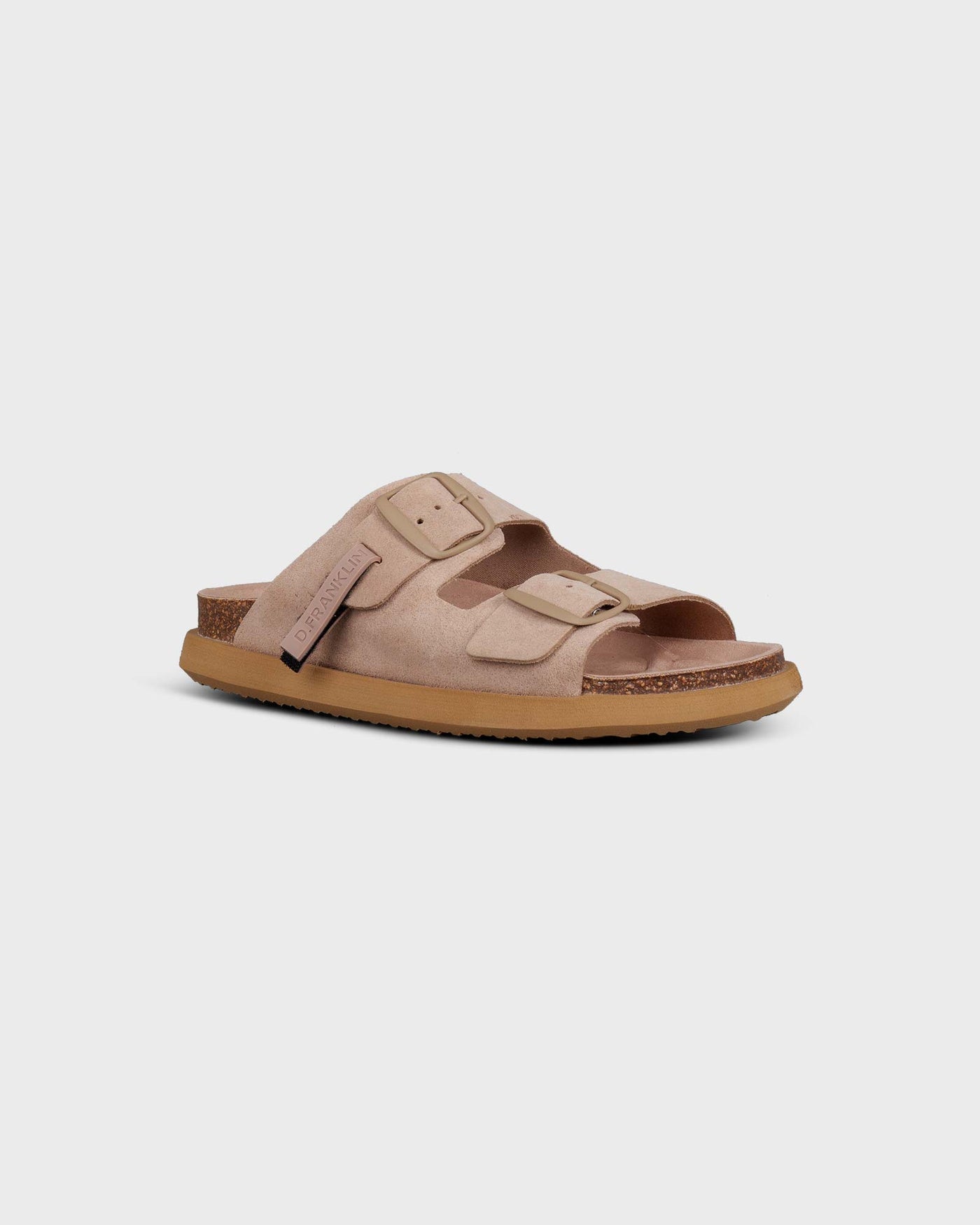 Vibe Sandals Buckle Taupe myMEID