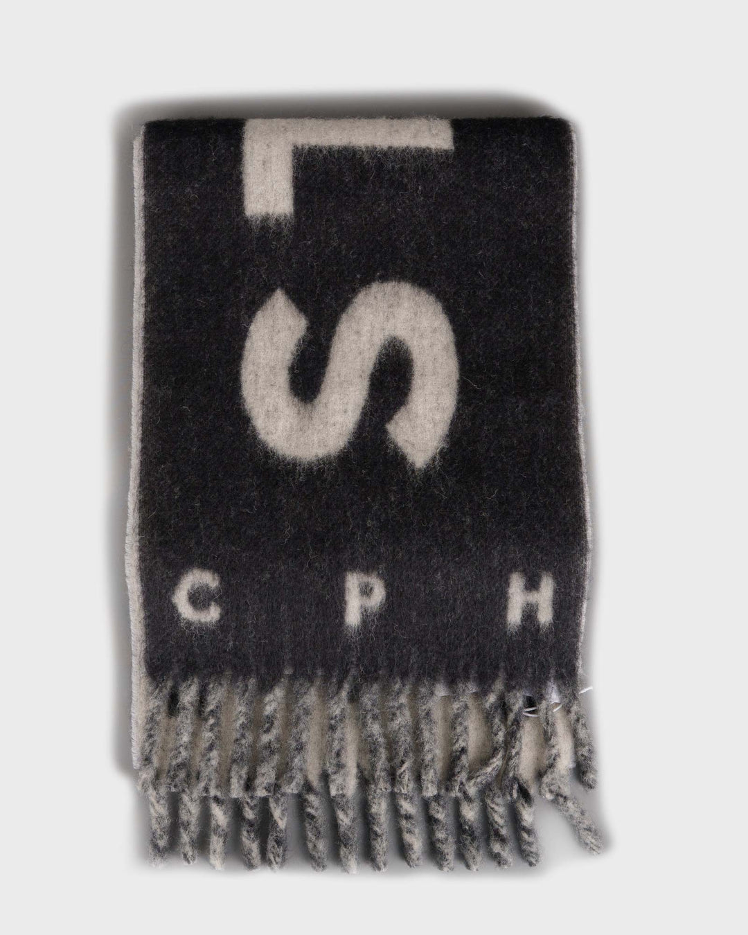 CPH Shawl 13 Wool Mix Black