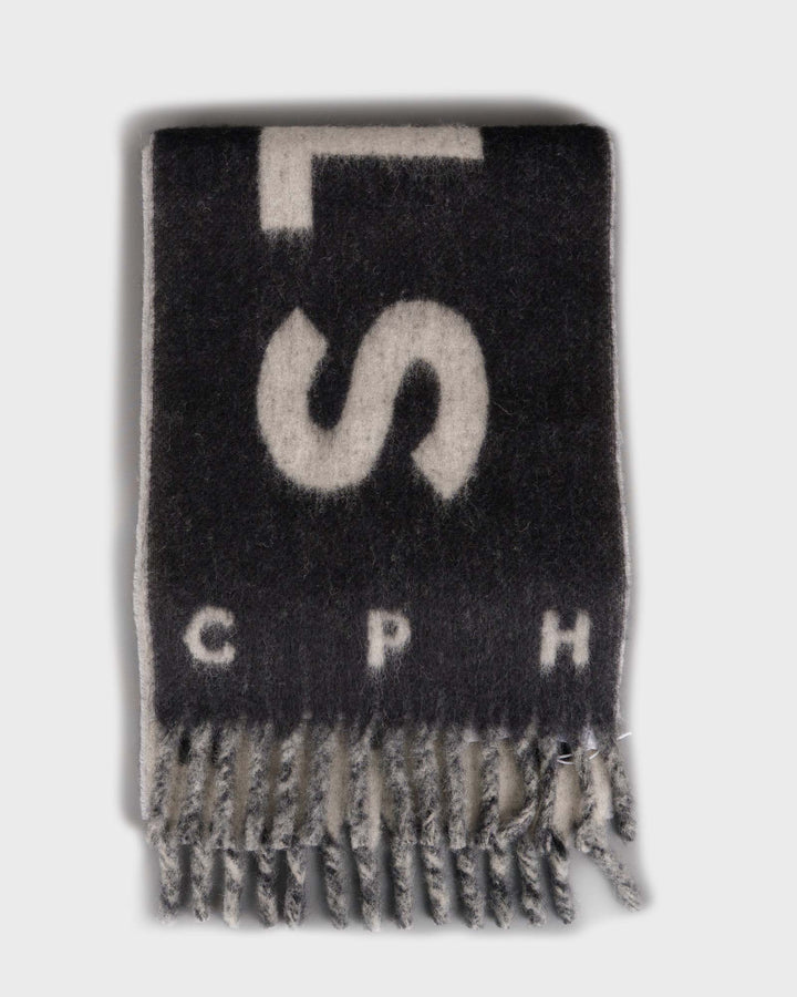 CPH Shawl 13 Wool Mix Black
