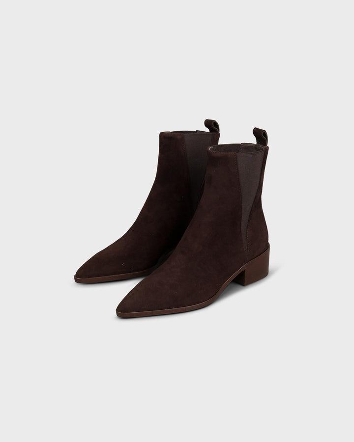 Stiefelette Camoscio Moro