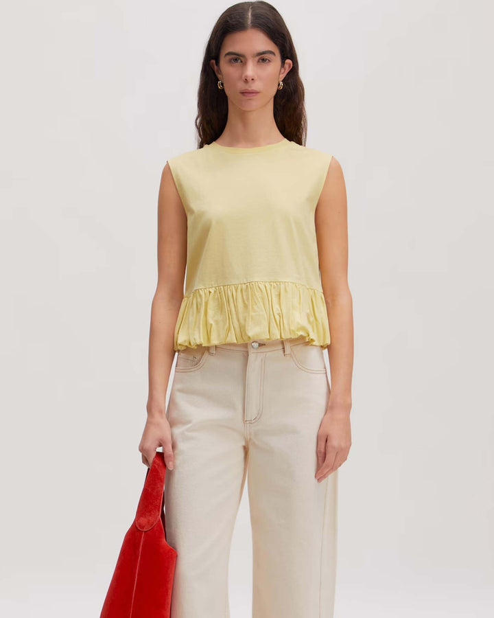 Davinia Shirt Dusty Yellow