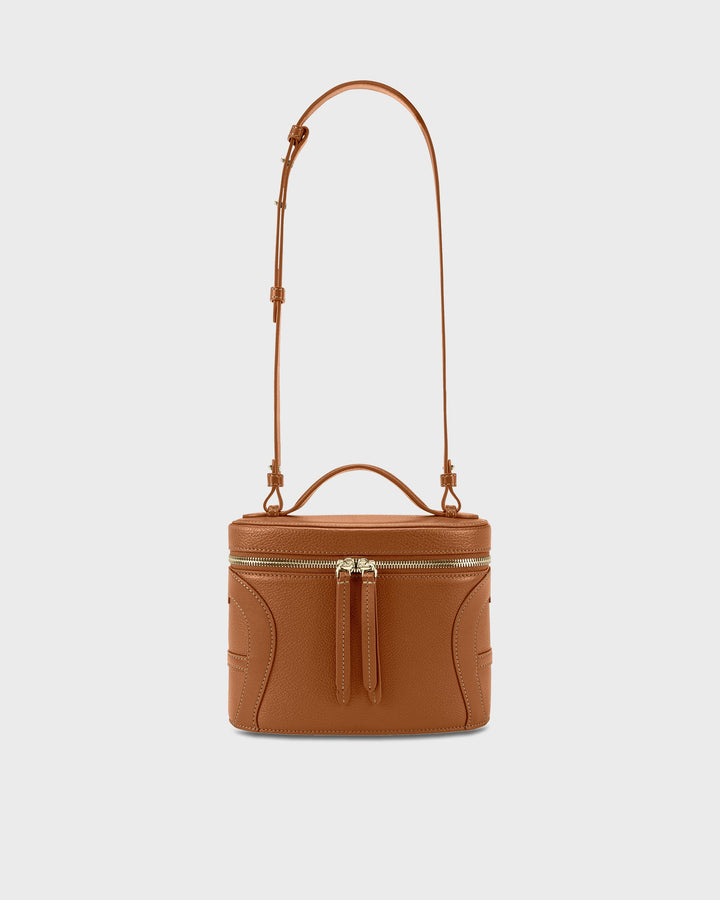 Aigner Handtasche Deborah S Cognac Brown
