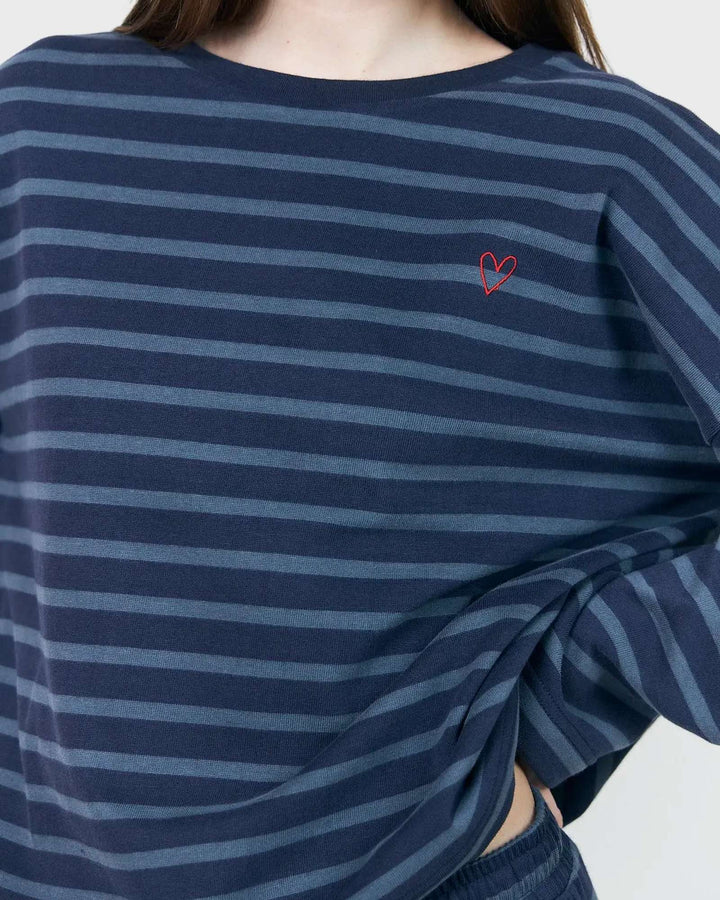 lollys laundry Sweatshirt DemiLL Sweatshirt Dark Blue – Bild 2