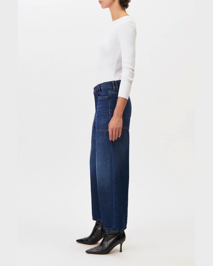 DRYKORN Hose Derive Blue – Bild 4
