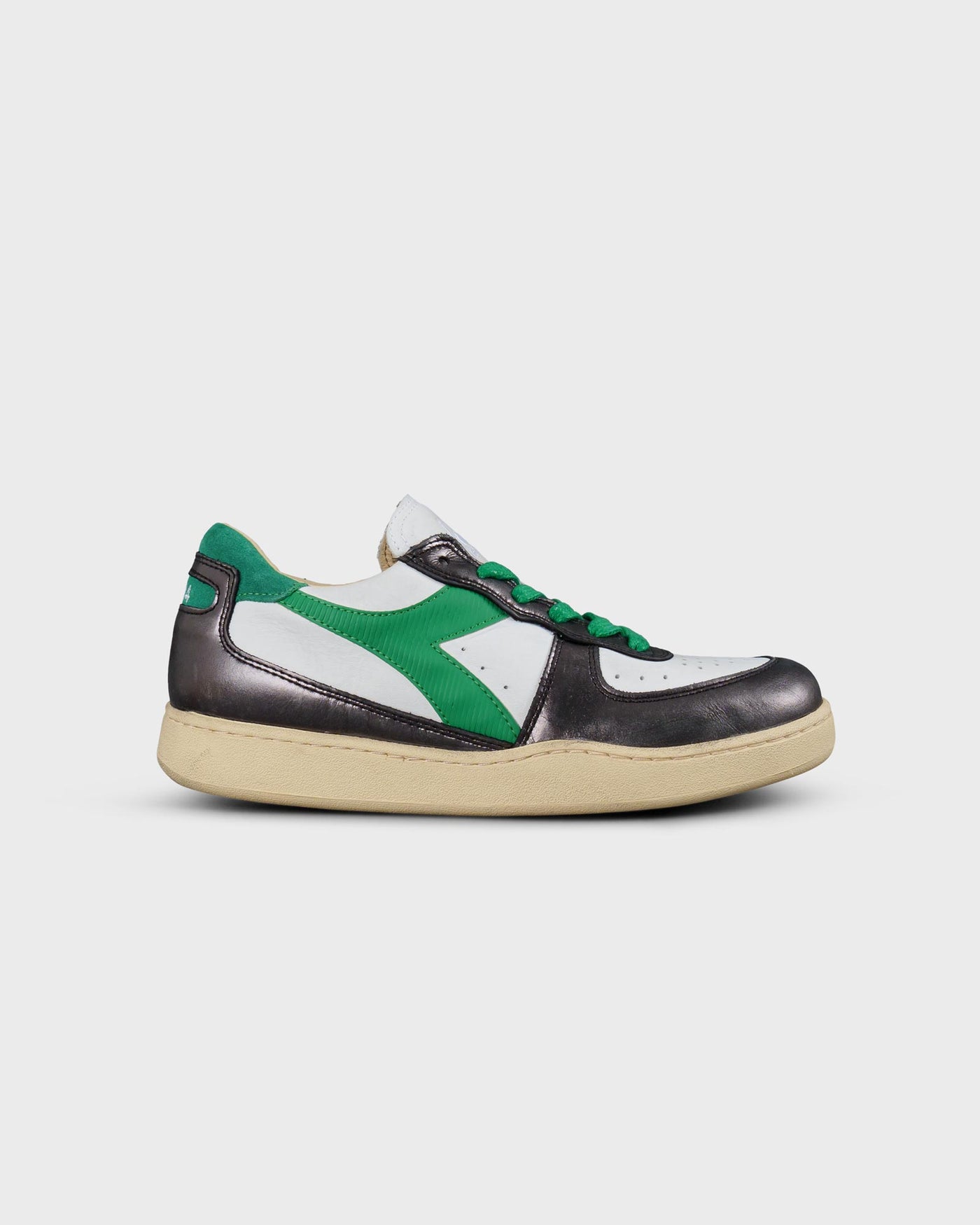 Diadora Sneaker Mi Basket Low Mettalic Dirty White Smoke myMEID