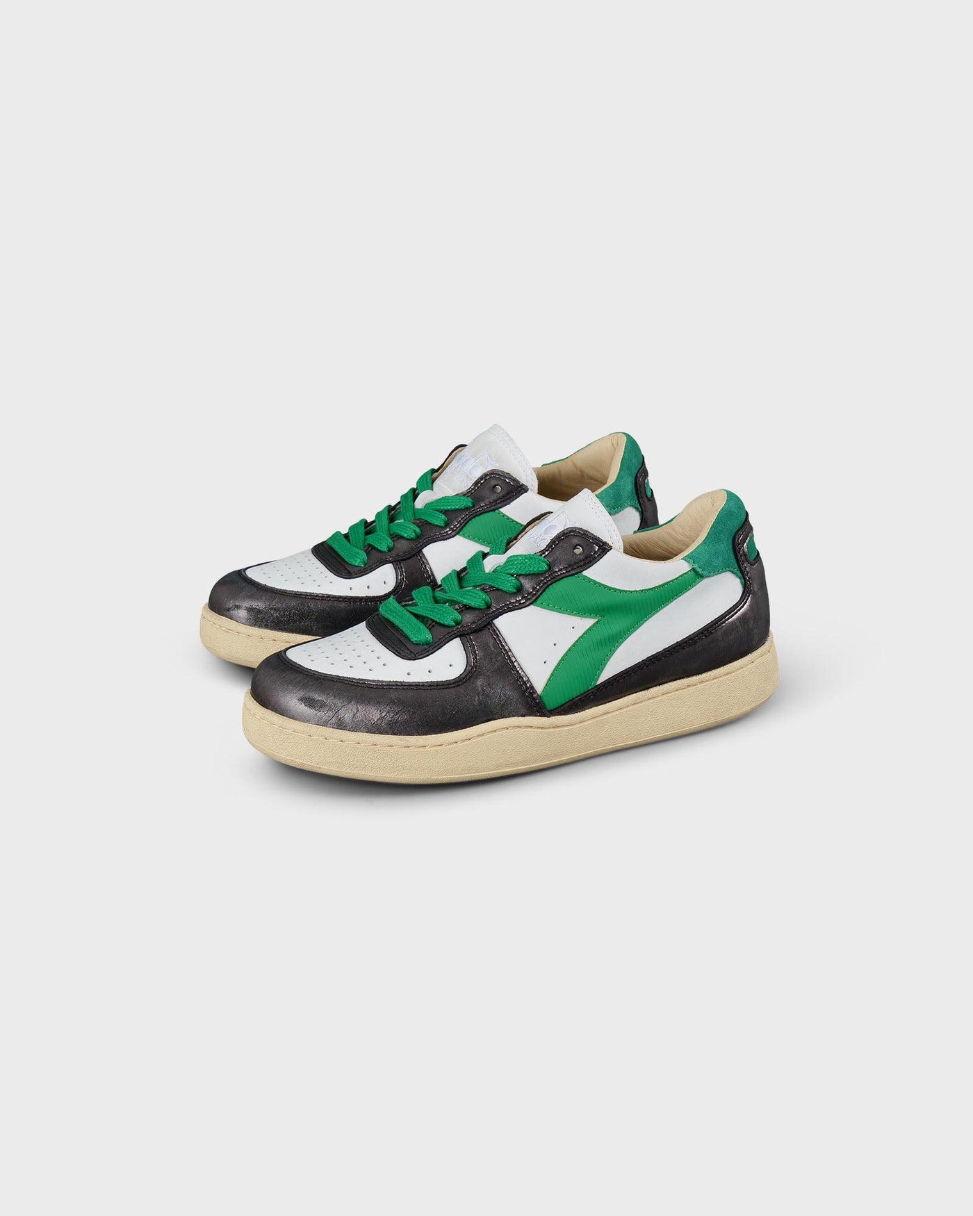 Diadora Sneaker Mi Basket Low Mettalic Dirty White Smoke myMEID