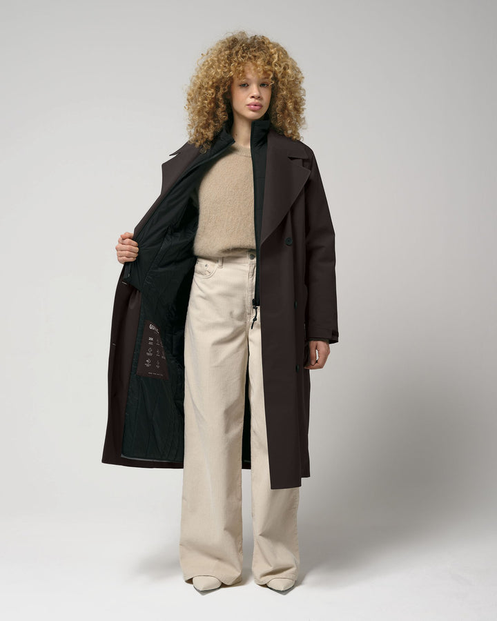 Go Franck Jacke Dorrin Black Coffee – Bild 5