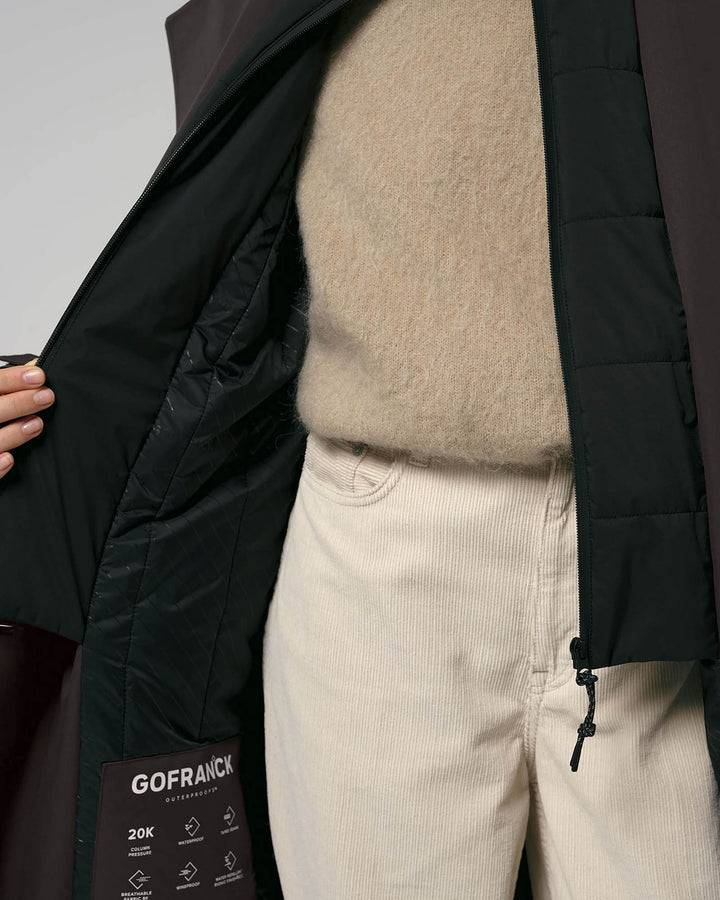 Go Franck Jacke Dorrin Black Coffee – Bild 6