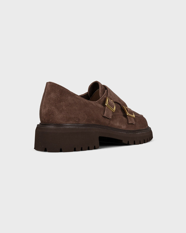 Double Monks Soft Suede Earth