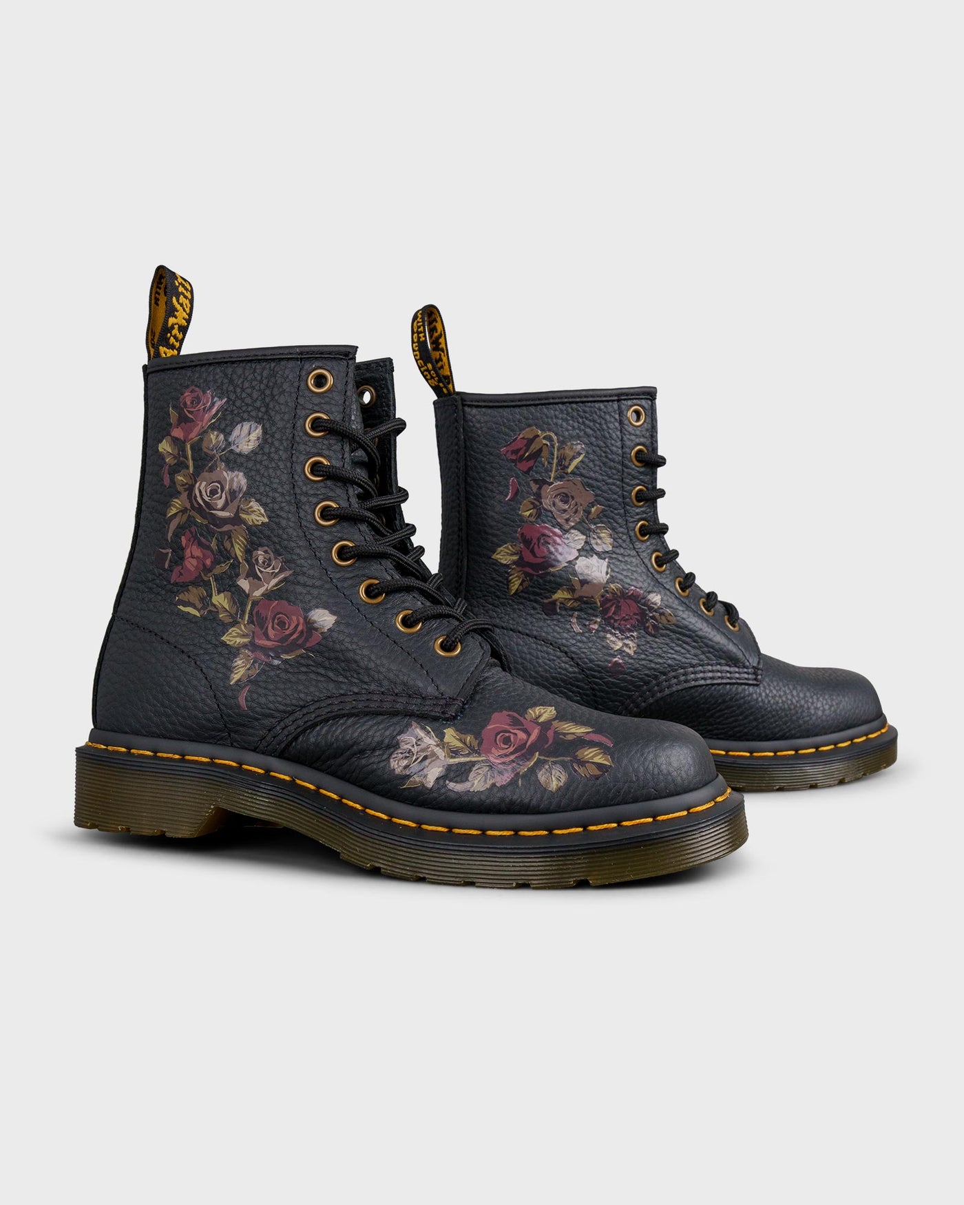 Dr. Martens Boots 1460 Classic Nappa Decayed Roses myMEID