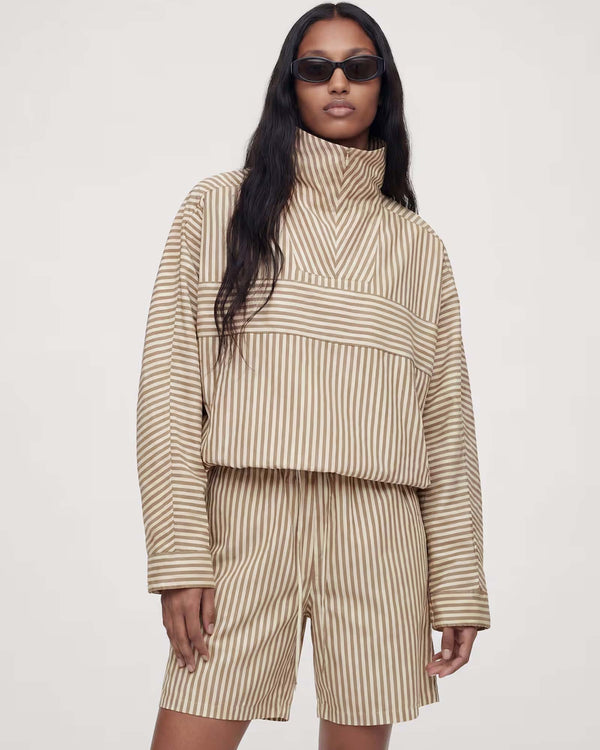 Draco Cogul Shirt Kangaroo Papyrus Stripe