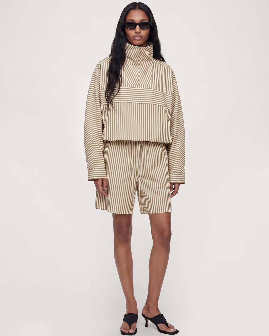 Draco Cogul Shirt Kangaroo Papyrus Stripe