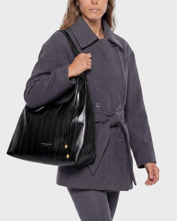 Gianni Chiarini Handtasche Dua Black – Bild 6