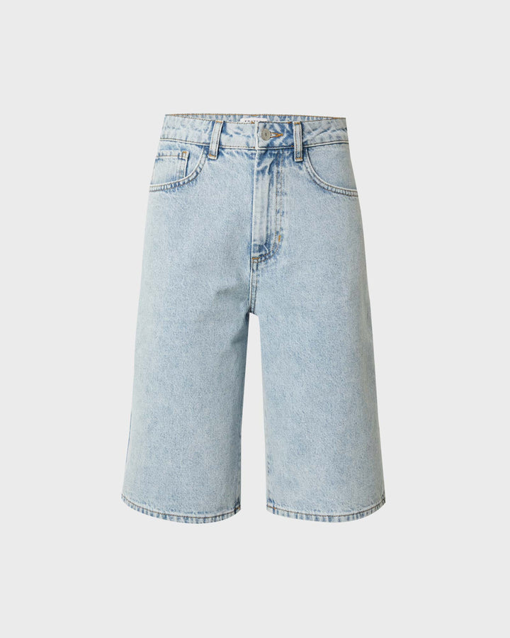 Addison Denim Shorts Light Blue