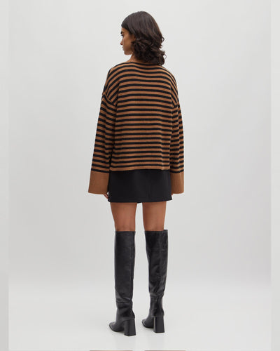 Matthea Jumper Tiger's Eye Black myMEID