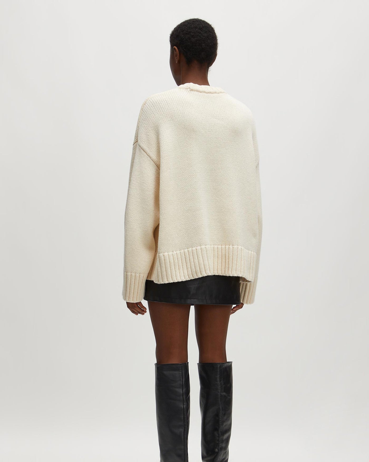 Oversize Christel Jumper  Antique White myMEID