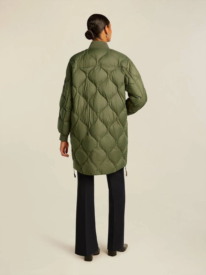 Elia Bomber Coat Green