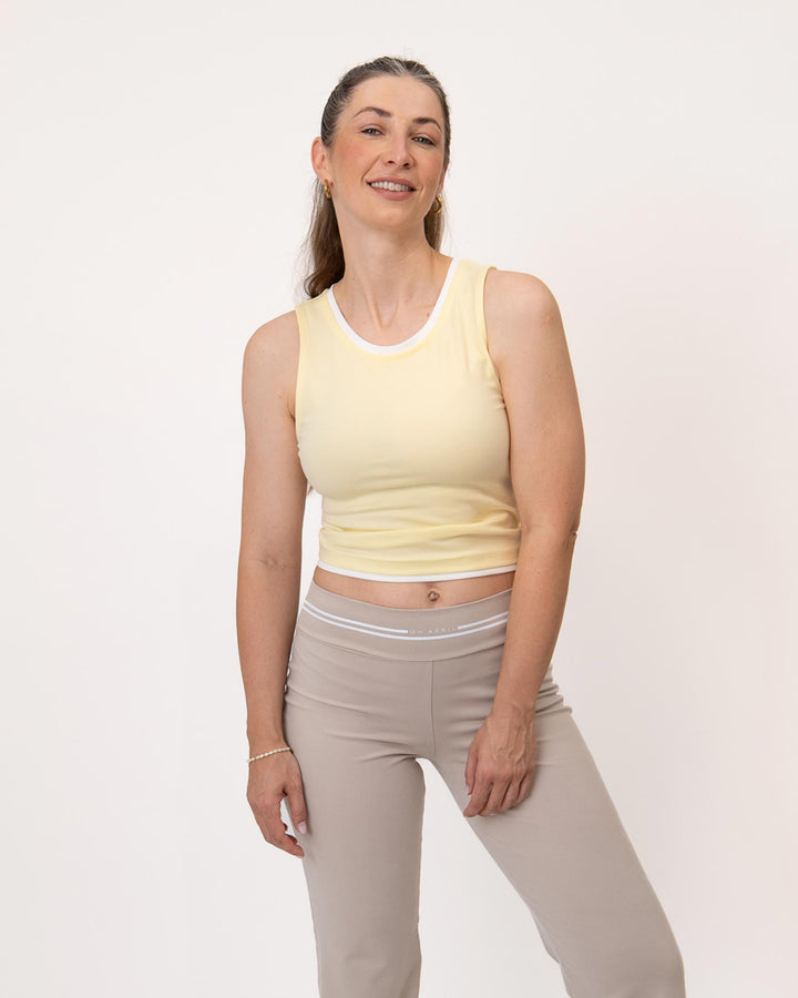 Eden Tanktop Butter Yellow
