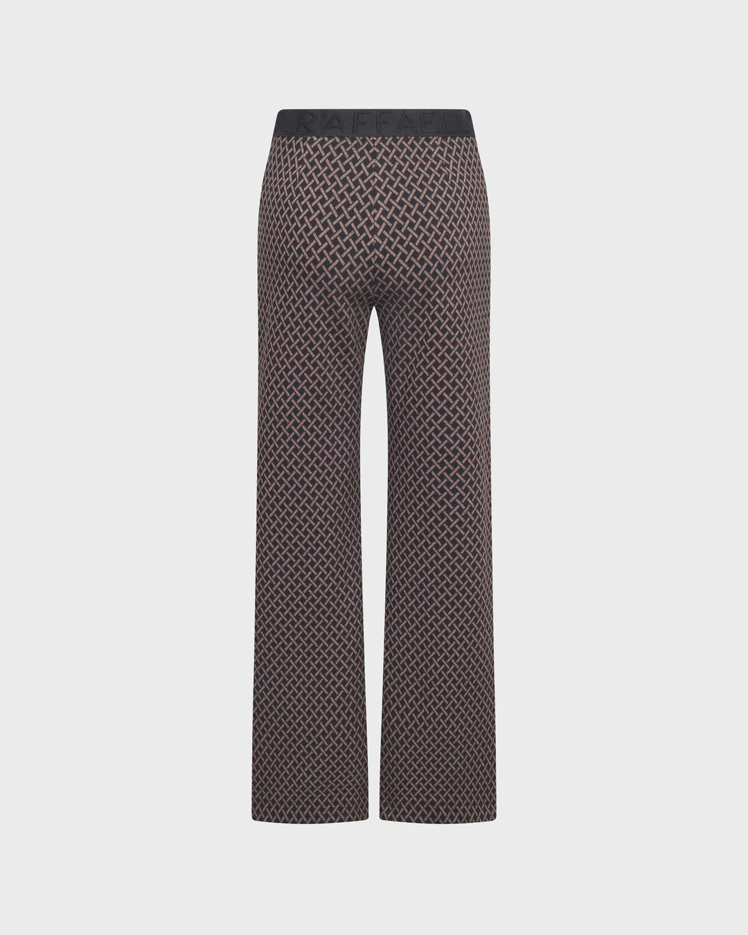 Elaine Ribbon Rhomb Jacquard Braun