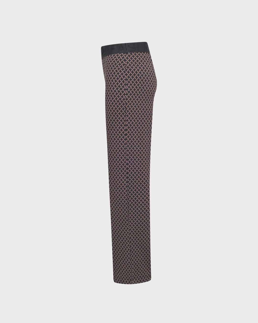 Elaine Ribbon Rhomb Jacquard Braun