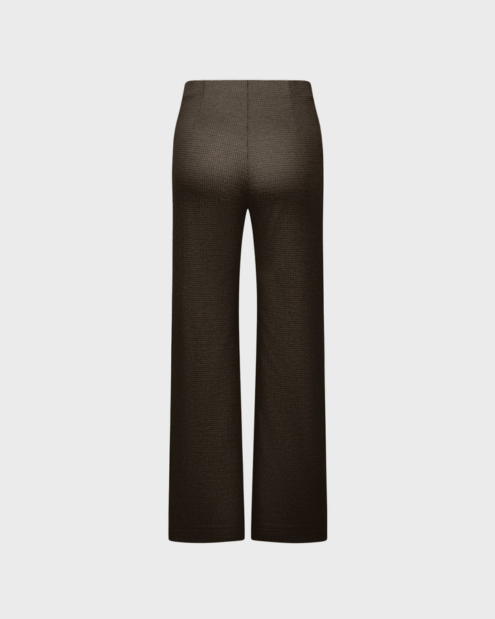 Raffaello Rossi Hose Elaine 7/8 Fluent Jacquard Dunkelbraun – Bild 2