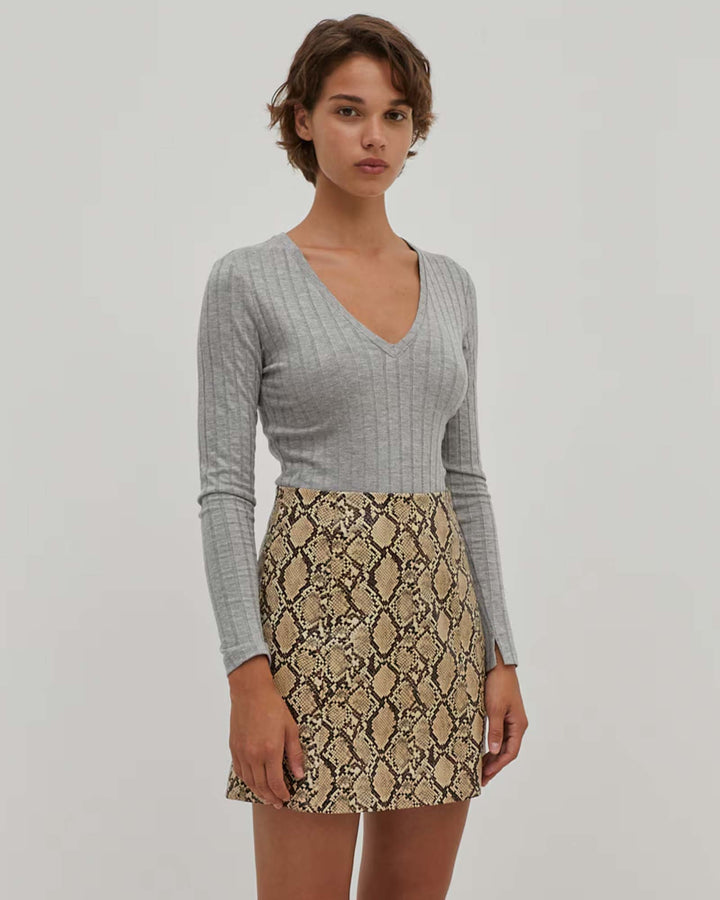 Elin Longsleeve Grey Melange