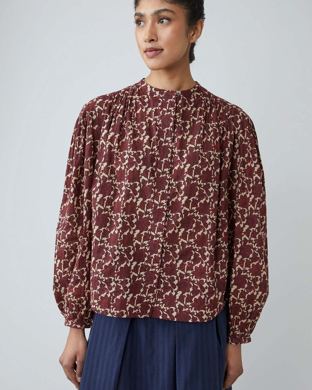 Emma Blouse N°809 India Poppy