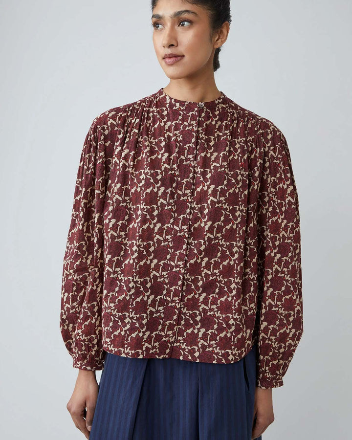 Emma Blouse N°809 India Poppy