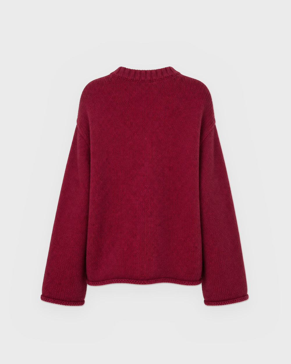 OH APRIL Pullover Fitzi Knit Jumper Cherry Red – Bild 2