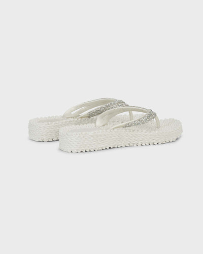 Flip Flop on Platform Sole Creme myMEID