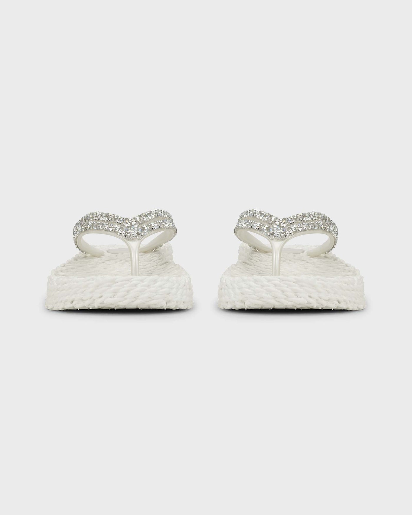 Flip Flop on Platform Sole Creme myMEID