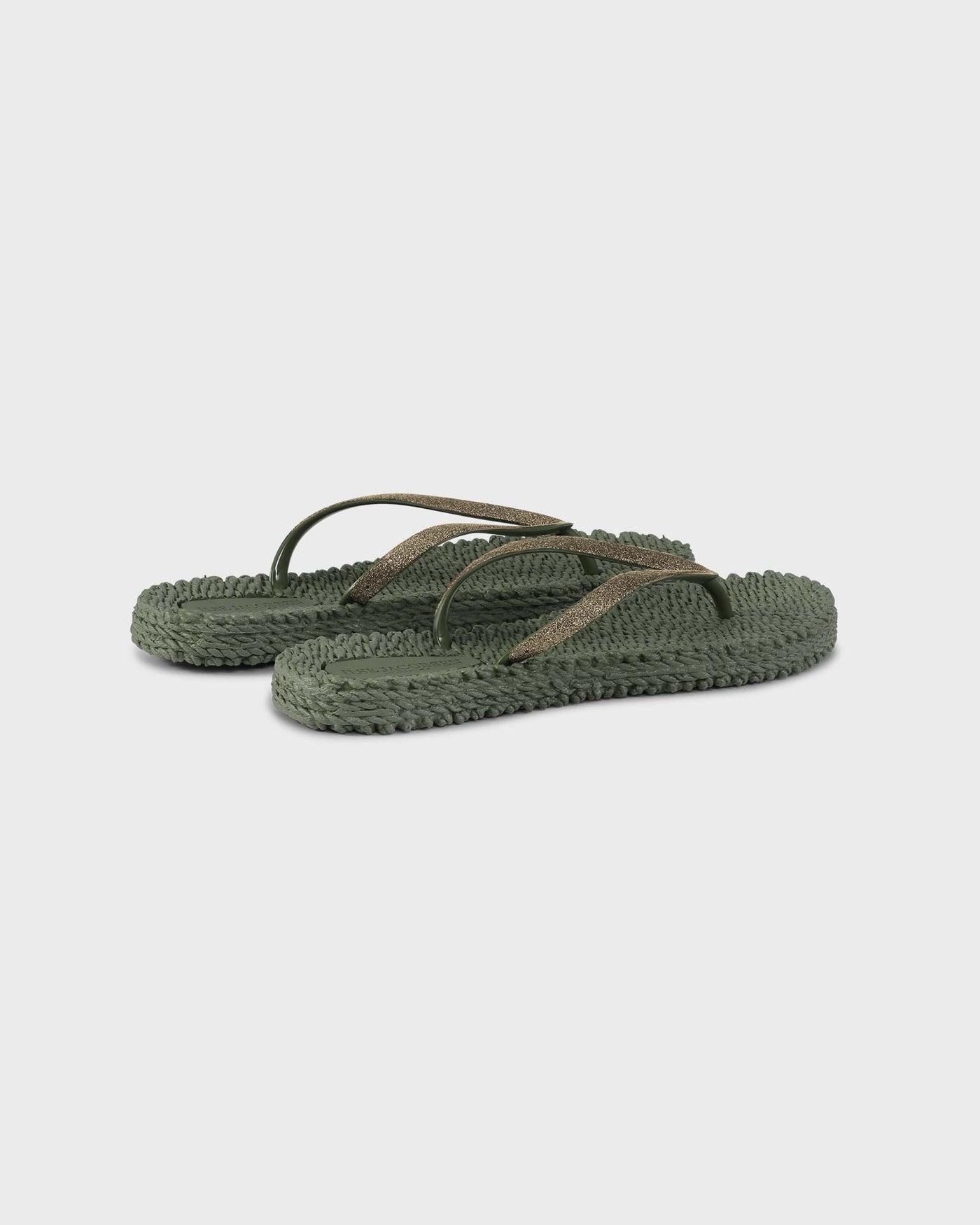 Flip Flop With Glitter Army myMEID