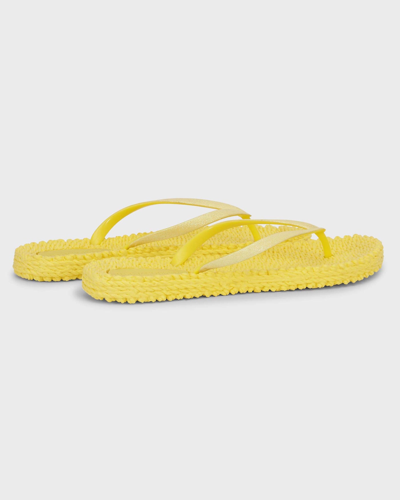 Flip Flop With Glitter Pale Banana myMEID