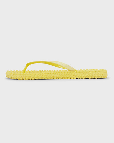 Flip Flop With Glitter Pale Banana myMEID