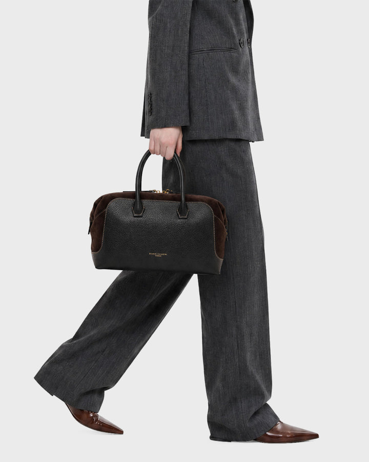 Gianni Chiarini Handtasche Gemma Nero Moka – Bild 5