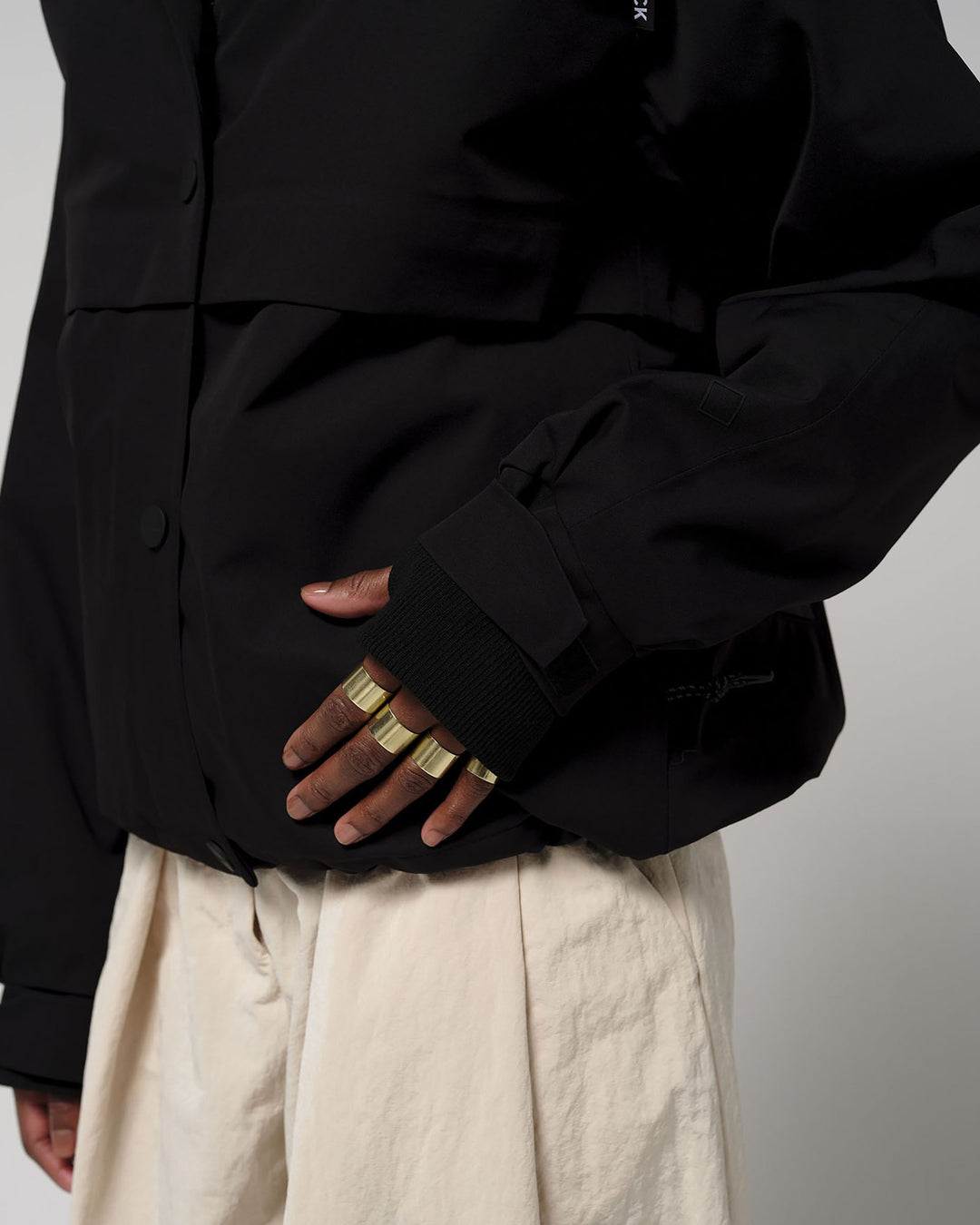 Go Franck Jacke Guthrie Deep Black – Bild 7