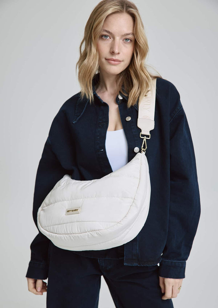 HEY MARLY Lifetime Buddy M Crema Handtasche