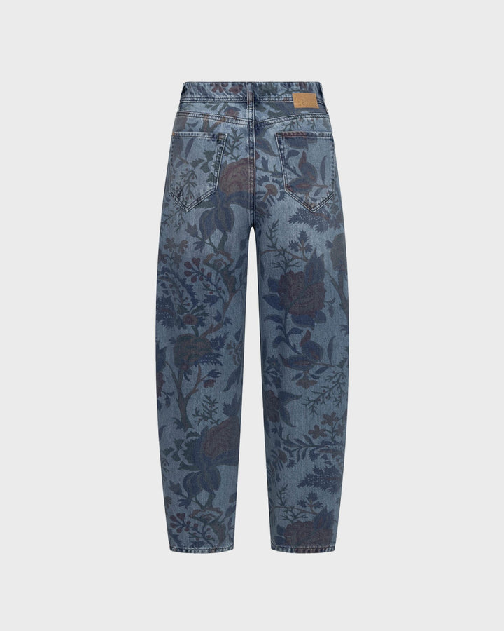 Hanni 7/8 Flower Denim