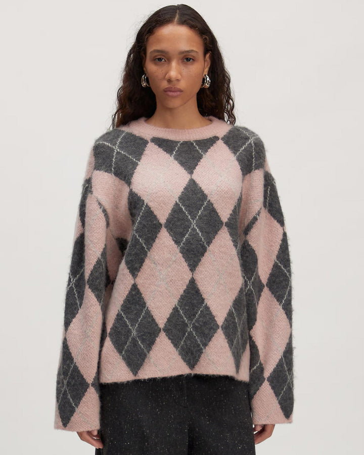 Harriet Jumper Argyle Jacquard Rapport