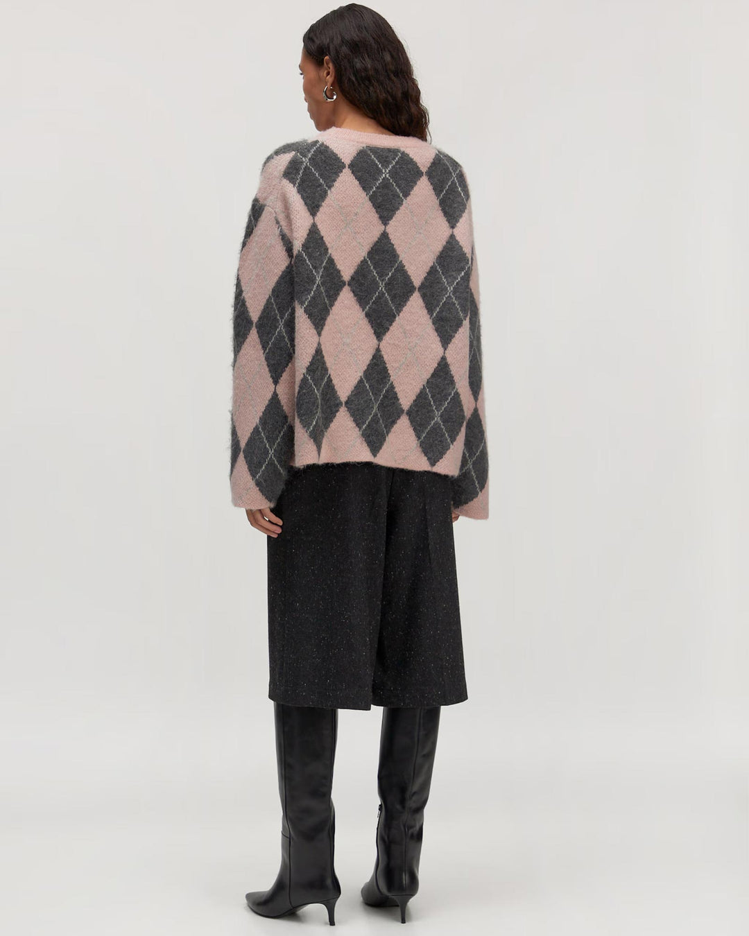 Harriet Jumper Argyle Jacquard Rapport