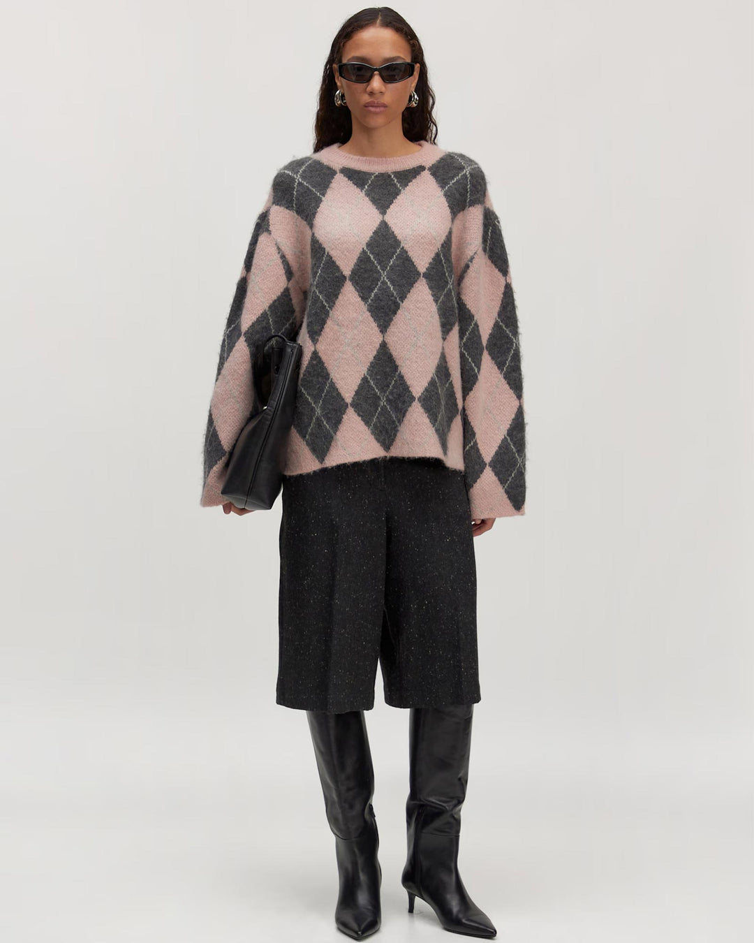 Harriet Jumper Argyle Jacquard Rapport