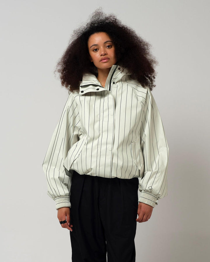 Haze Pinstripes Bone White