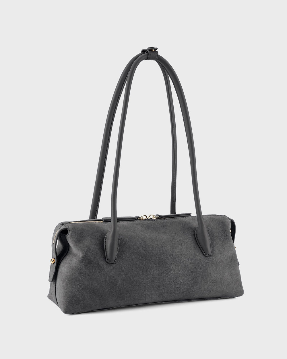 Les Visionnaires Handtasche Hazel Baguette Cozy Scarf Asphalte – Bild 2