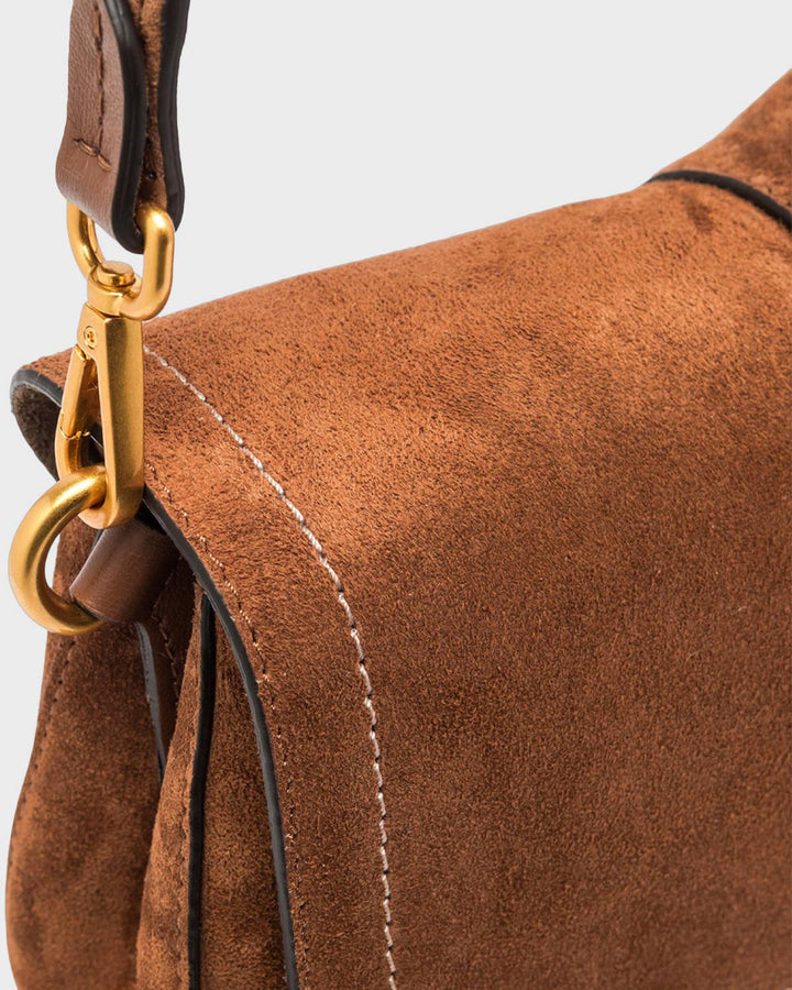 Gianni Chiarini Handtasche Helena Round Cognac – Bild 6