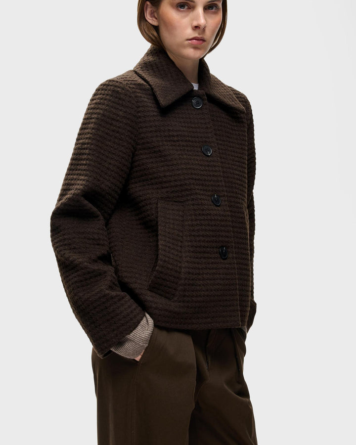 InWear Jacke Hendrixiw Short Jacket Chocolate Brown – Bild 3