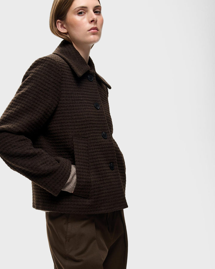 InWear Jacke Hendrixiw Short Jacket Chocolate Brown – Bild 4