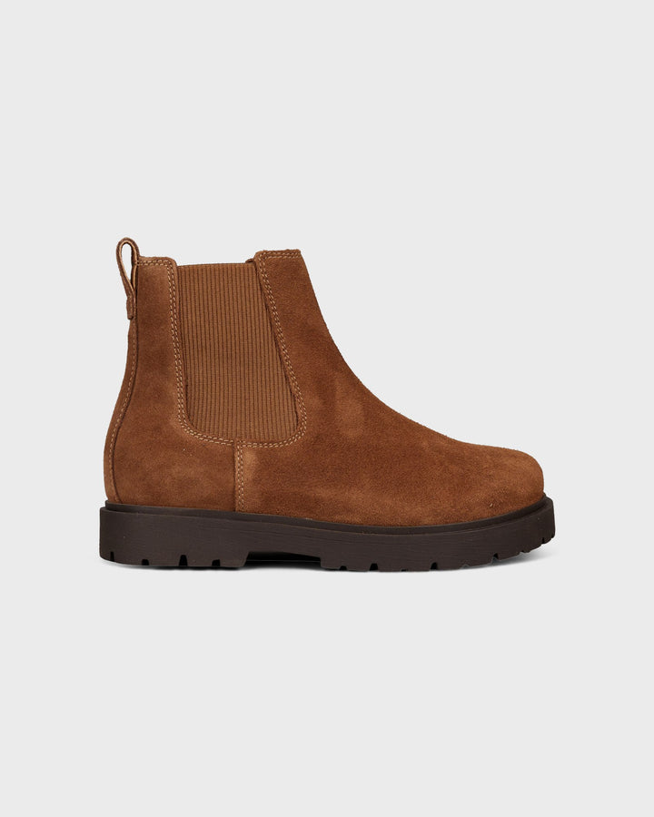 Birkenstock Schuhe Highwood Slip on Mid Suede Leather Dark Tea